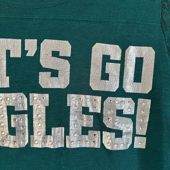 Victorias Secret PINK Philadelphia Eagles T-Shirt - Picture 3 of 7